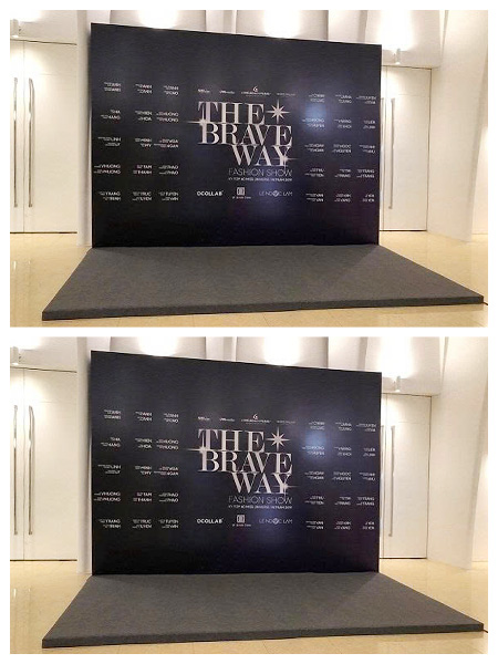 Thi công BackDrop